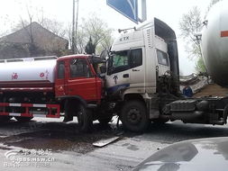 國(guó)道驚魂 312國(guó)道資峪段罐車與水車相撞事故警示